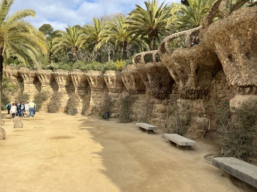 Viaduct on the right