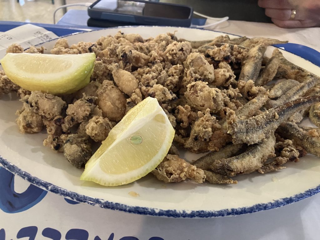 Fried Anchovies & Calamari