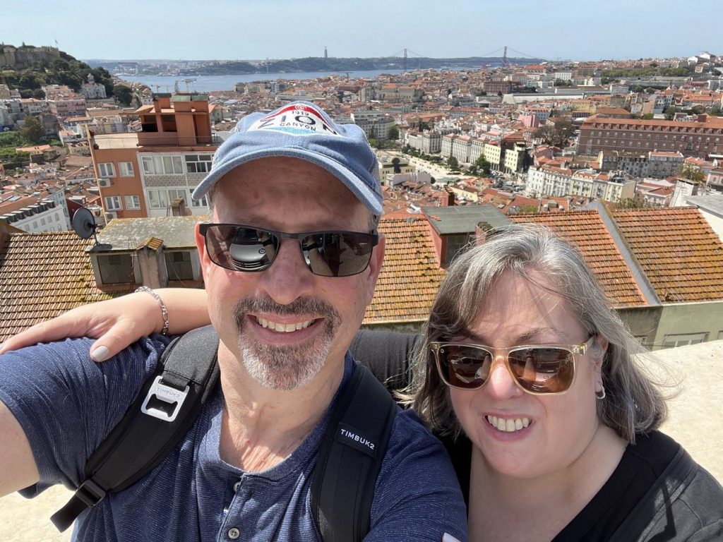 Miradouro do Senhora Monte - selfie