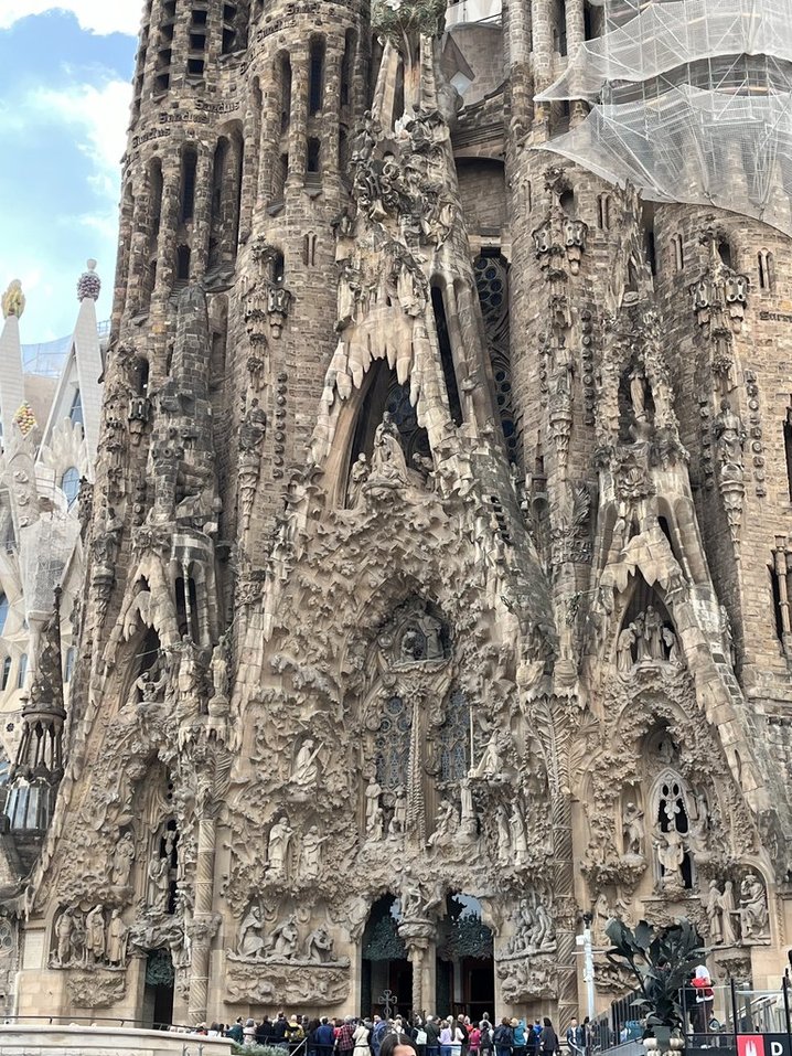 Nativity Facade - Fuller View
