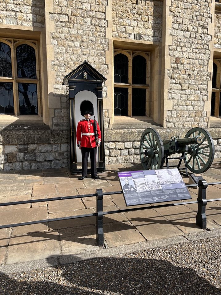 Beefeaters Protecting the Crown Jewels