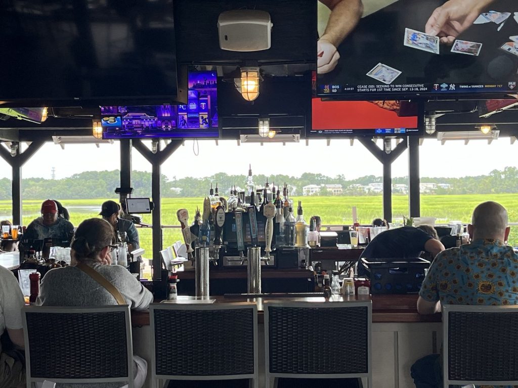 View from Crazy Crab Jarvis Creek