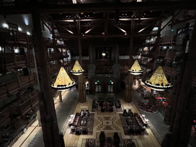 Wildnerness Lodge Lobby from upstairs