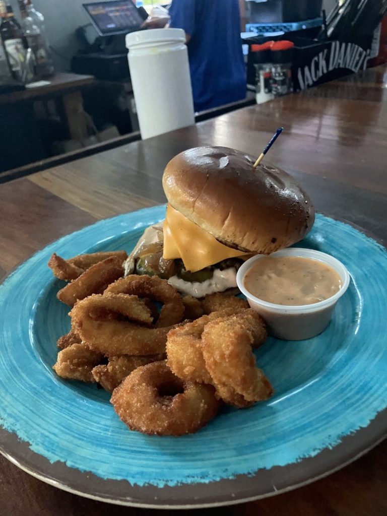 Son of a Bun Burger at Sandbar Beach Eats
