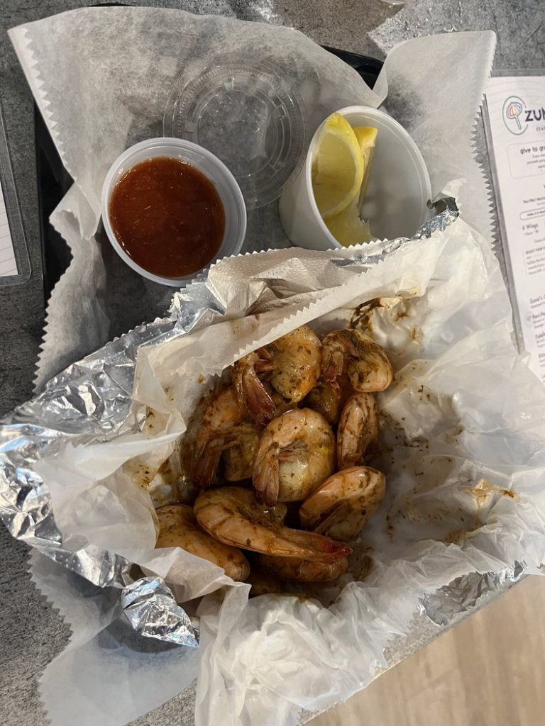 Peel & Eat Shrimp at Zunzibar