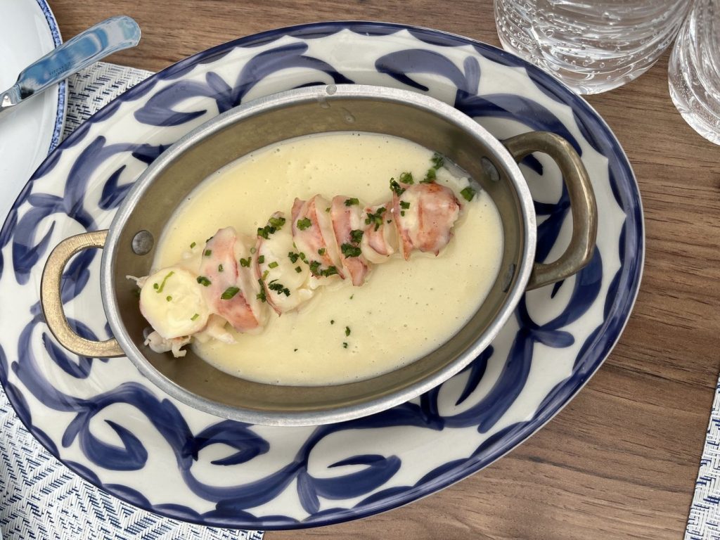 Bora Brunch Lobster Medallions!