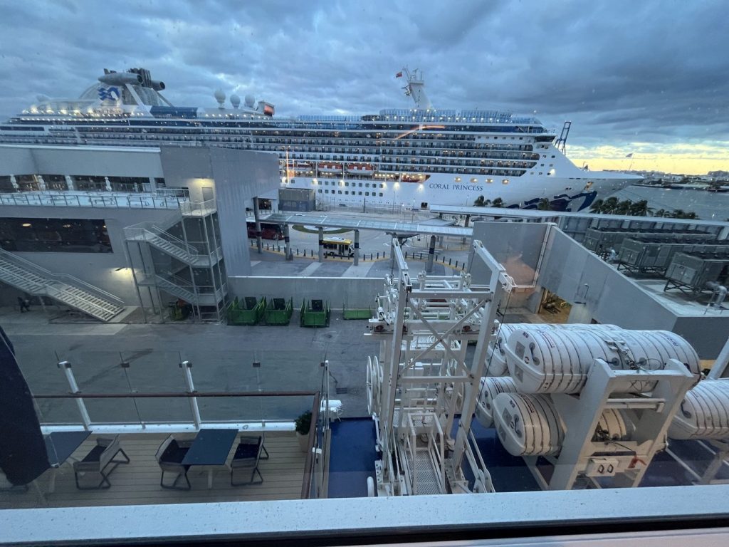 Back in Port Everglades - Coral Princess