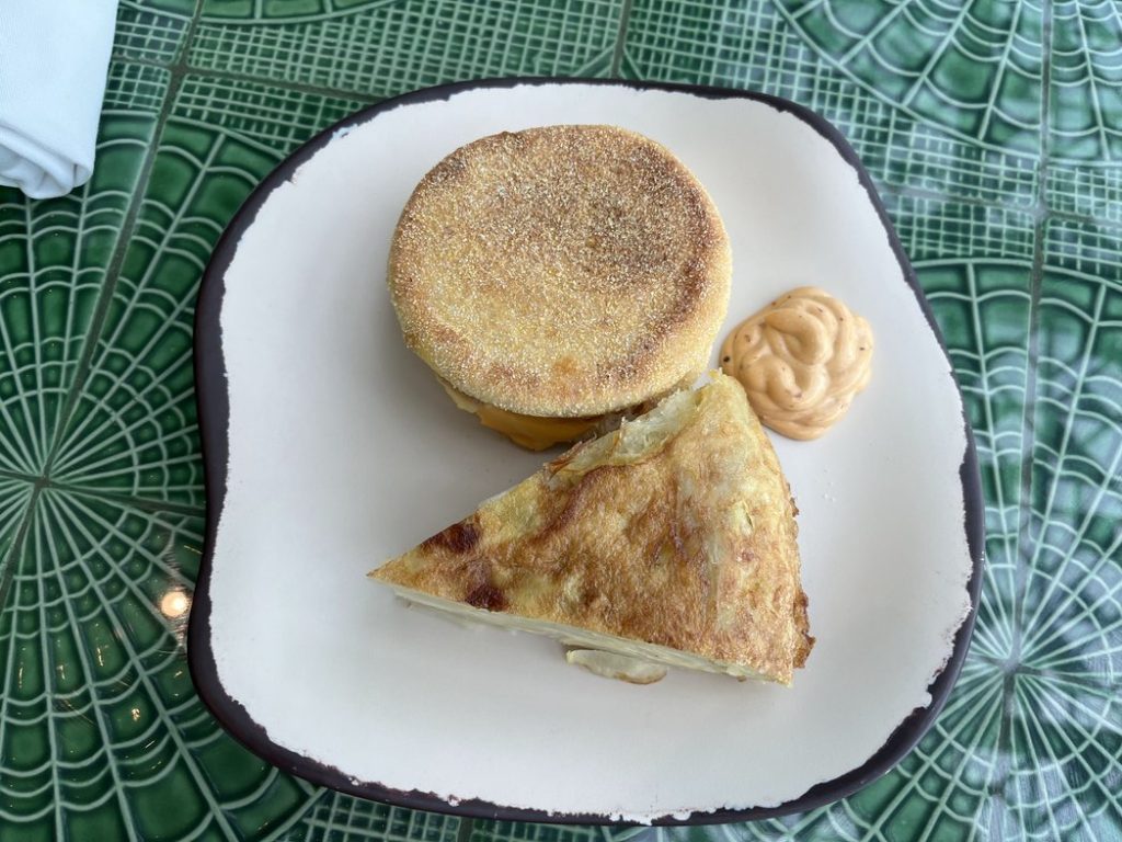 Spice Cafe - Carnival Breakfast Sandwich & Tortilla (Spanish Omelette)