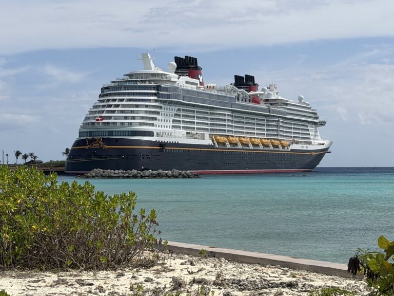 Disney Wish from Castaway Cay