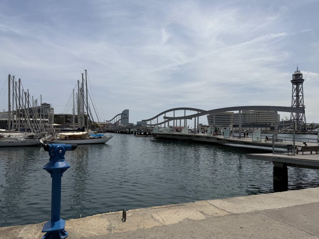 Port Vell Marina & Rambla de Mar Bridge