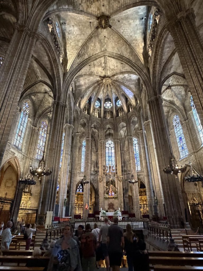 Cathedral of Barcelona Nave