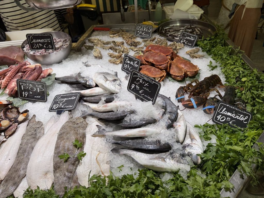 Fresh Seafood at Puertocillo