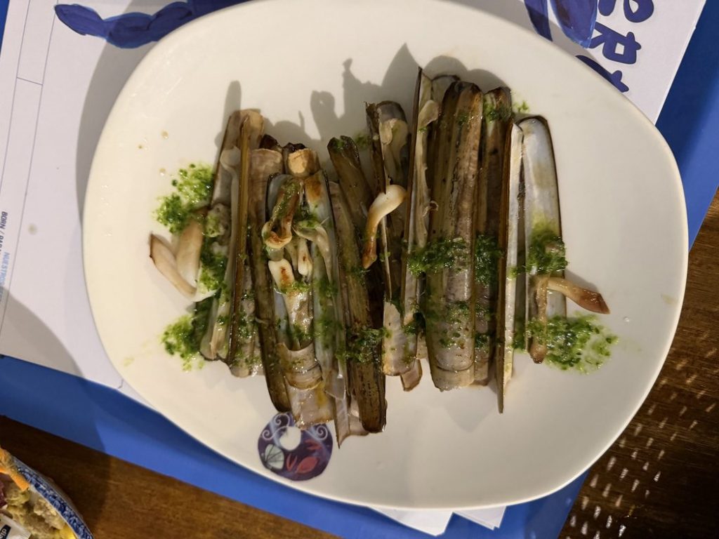 Razor Clams @ Puertocillo