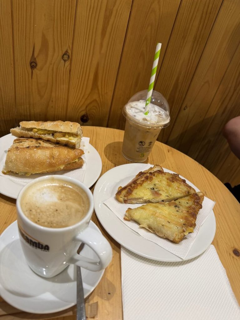Breakfast in Barcelona