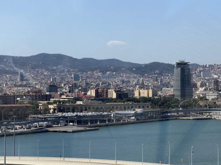 Barcelona from Celebrity Xcel