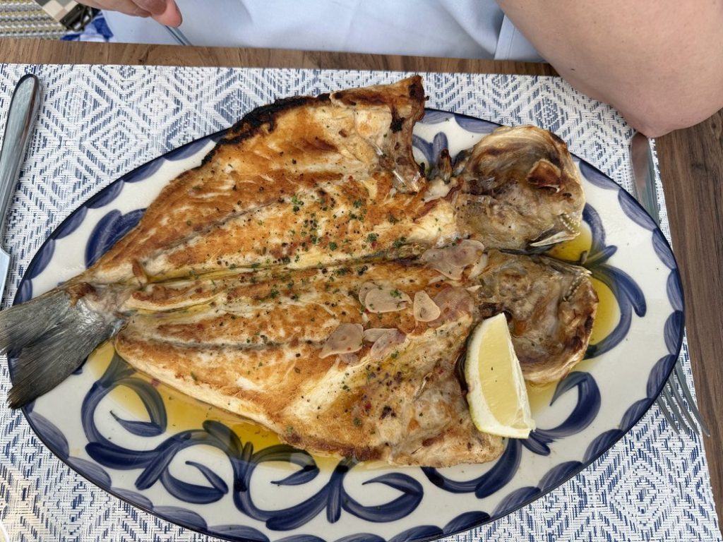Whole Branzino @ Bora