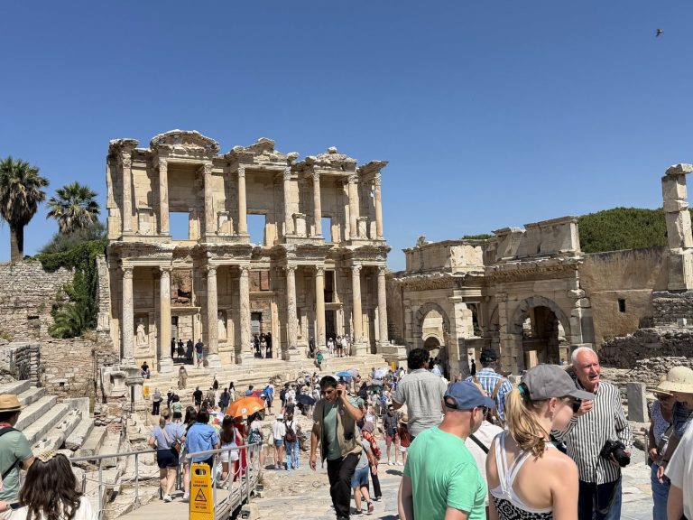 Library of Celsus beside Gate of Augustus (Ephesus)