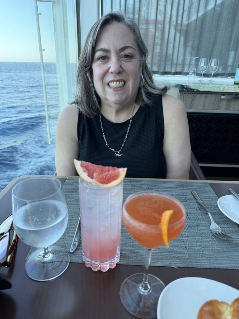 Paper Plane & Mezcalita with a view @ Fine Cut Steakhouse