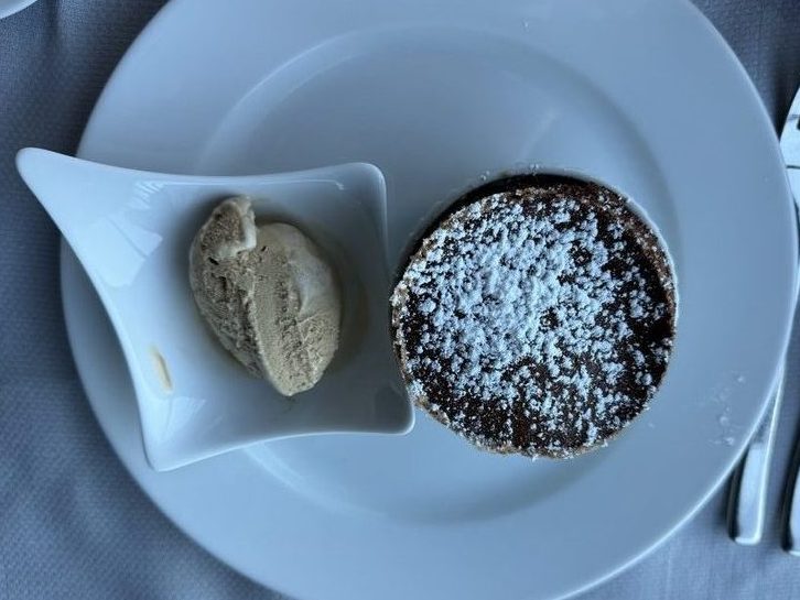 Dark Chocolate Soufflé @ Luminae (Malta Port)