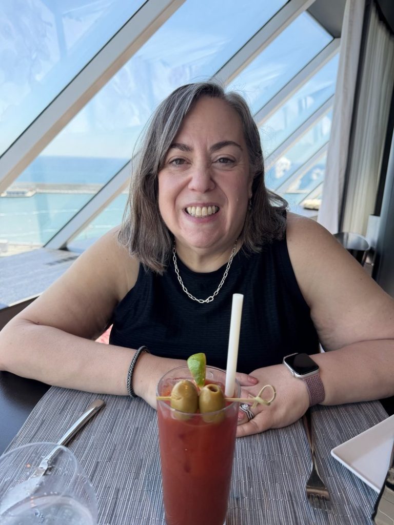 Bloody Mary w/ a view @ Luminae