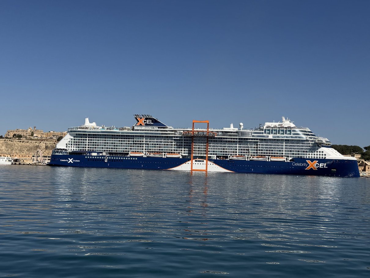 Celebrity Xcel Side View - Malta