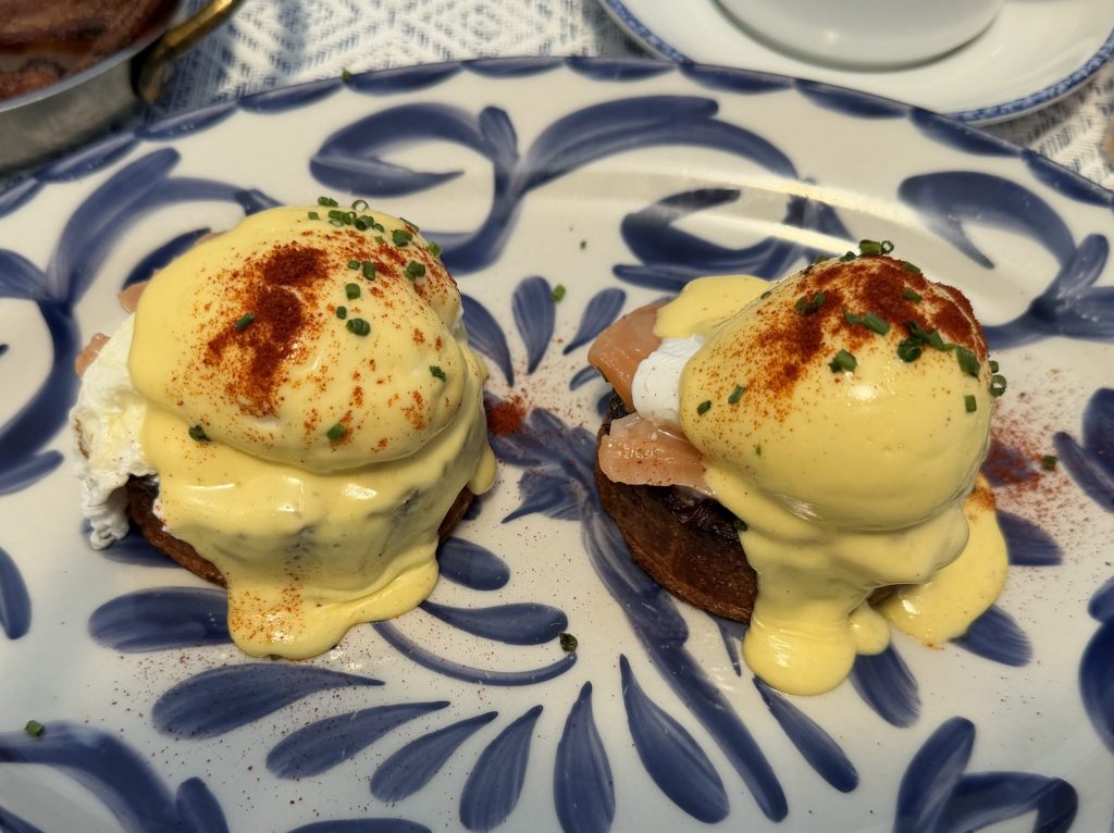 Eggs Benedict the Bora Way @ Bora Brunch
