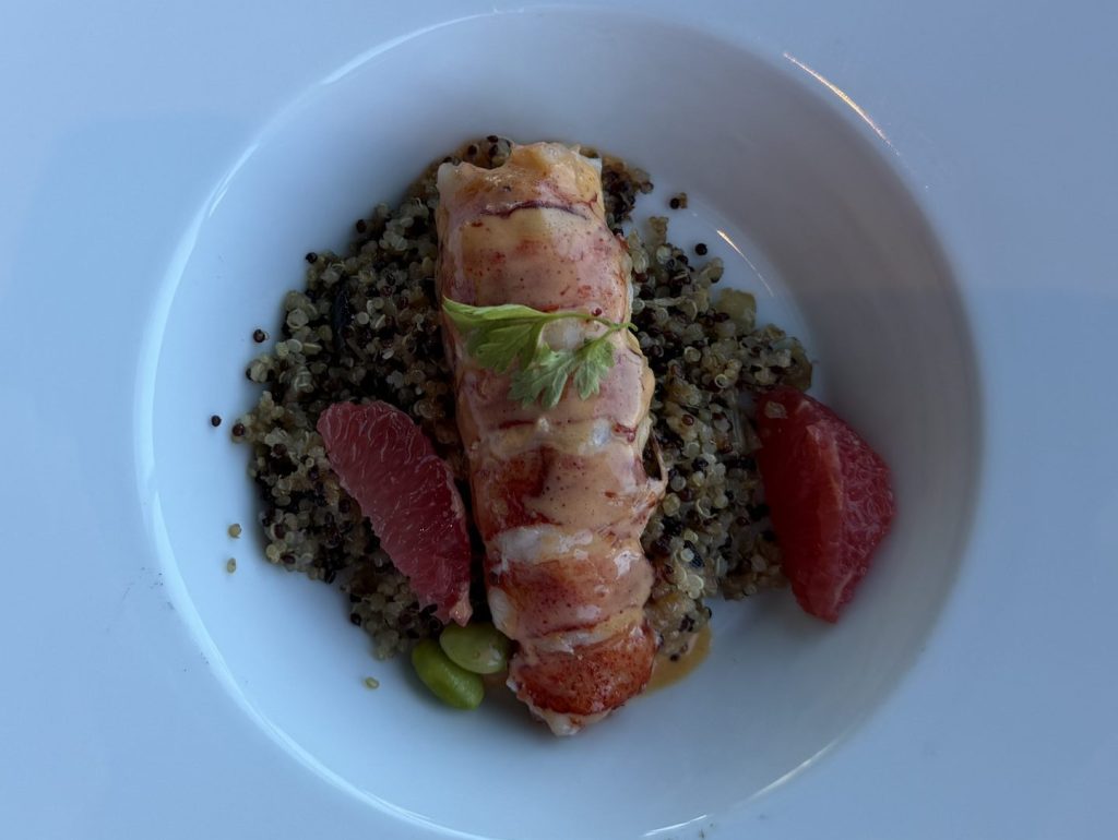 Poached Lobster @ Luminae
