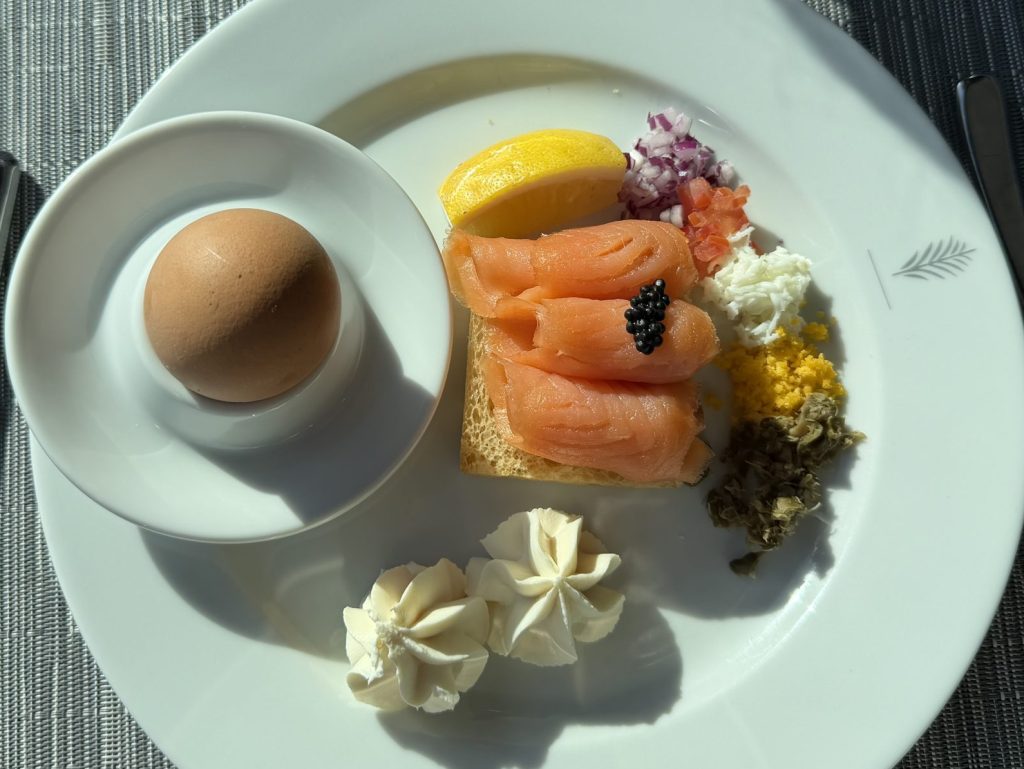 Smoked Salmon & Egg @ Luminae - Day 6