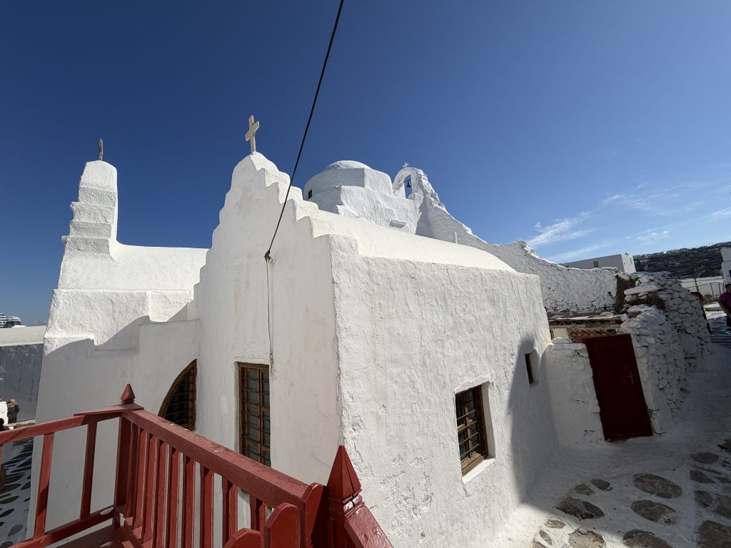 Panagia Paraportiani Church View 1 - Mykonos