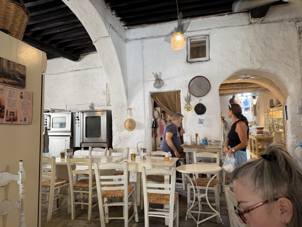 Inside Gioras Medieval Bakery