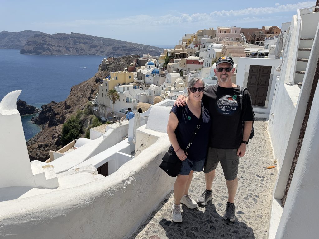 Obligatory Selfie in Oia