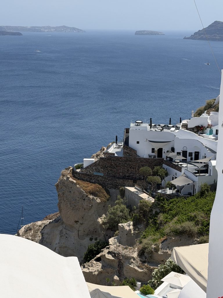 Luxury Cliffside Terraces, Oia