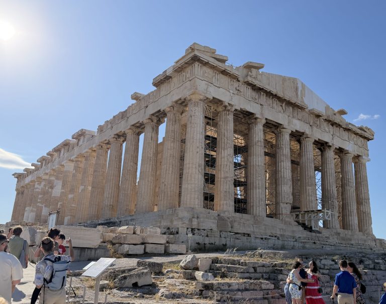 The Parthenon - Eastern Facade & Northern Flank
