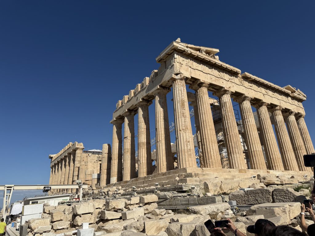 Parthenon - Western Facade & Northern Flank