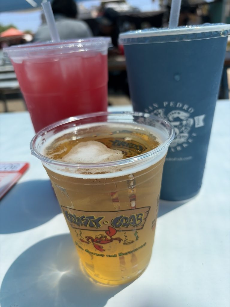 Estrella Jalisco, Watermelon Agua Fresca, & Soda @ San Pedro Fish Market
