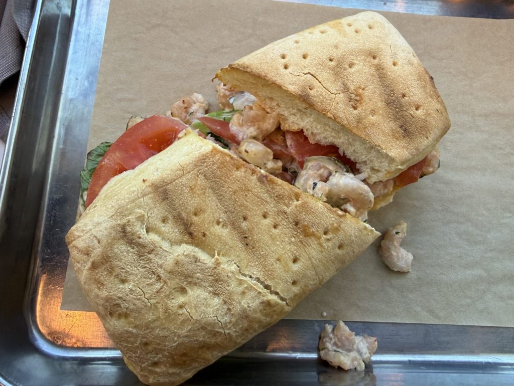 Shrimp Salad Sandwich @ Hot Off the Press