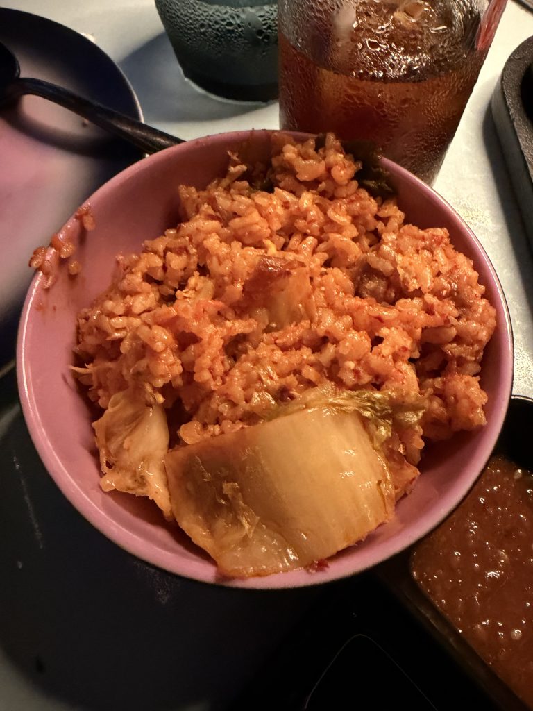 Kimchi Fried Rice @ Gunbae Korean BBQ